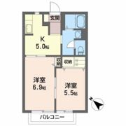 コートヴィレッジBの間取り画像
