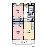 サンシャイン藤Ⅲの間取り画像