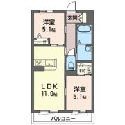 グリーンレジオの間取り画像