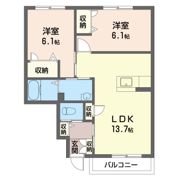 グランテージBの間取り画像