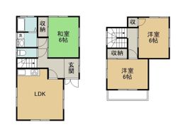 古川南城戸一戸建の間取り画像