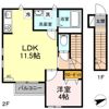 ブルーノート宮城野の間取り画像