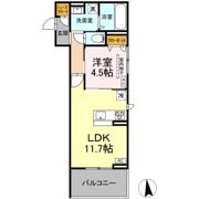 フィオレンテ 長町南の間取り画像