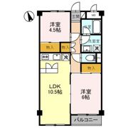 アーバンハウス10号館の間取り画像