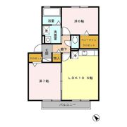 リヴィエール Aの間取り画像