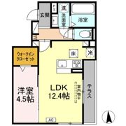 D-Crinum 富士見町の間取り画像