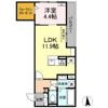D-Crinum 富士見町の間取り画像