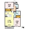 D crest 高柳の間取り画像
