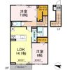 D crest 高柳の間取り画像