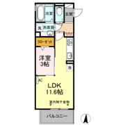 パステル須ヶ口の間取り画像