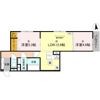 D-ROOM Sagarimatsuの間取り画像