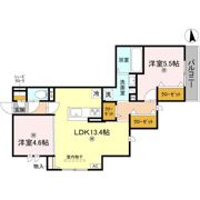 D-ROOM Sagarimatsuの間取り画像