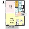 GRAMM御陵Bの間取り画像