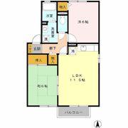 サンハイツ和田の間取り画像