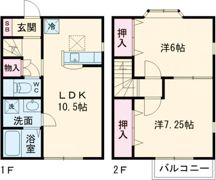 Garden小中津 Bの間取り画像