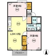 サンハイツM A棟の間取り画像