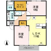 モンテ・シエル A棟の間取り画像