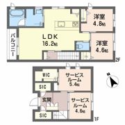 グリシーヌ 凛の間取り画像
