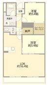 Gold Village Ⅲの間取り画像