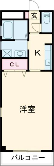 グリーンフィールドの間取り画像