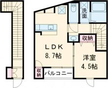 Prezia福田の間取り画像