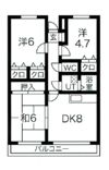オリーブ南上町の間取り画像