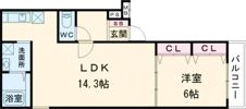 フジパレス堺大浜中町Ⅴ番館の間取り画像