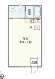 Rフォレスト国立の間取り画像