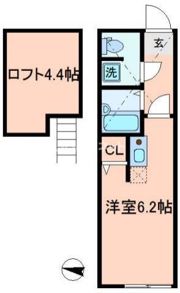 リヴェール武蔵新城の間取り画像