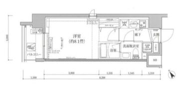 アイルヴァーチェ川崎の間取り画像
