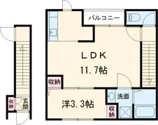 Prezia福田の間取り画像