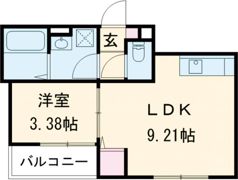 GAIA櫛原の間取り画像