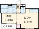 GAIA櫛原の間取り画像