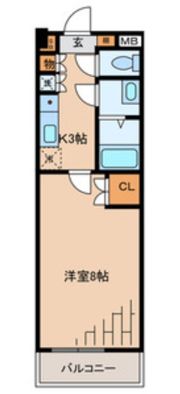 パルクサイドの間取り画像