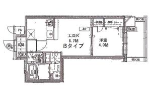 エフォートレス鶴見の間取り画像