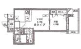 エフォートレス鶴見の間取り画像