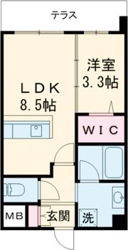 デ・クメール滑石の間取り画像