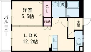 ビリーブの間取り画像