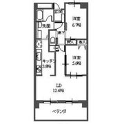 三向ハイツ元今泉の間取り画像