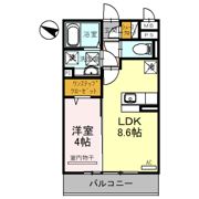 アビタシオン花房の間取り画像