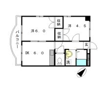 カームリヴの間取り画像