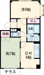 アーバンウエストⅡの間取り画像