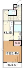 ベルシティ南街の間取り画像