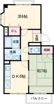 アーバンウエストⅡの間取り画像