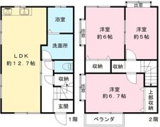 HITコートGの間取り画像