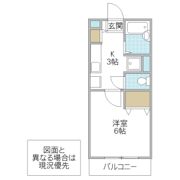 ビバリーヒルズ並木の間取り画像