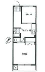 プラーズ小松川の間取り画像