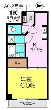 ノースランド国立の間取り画像