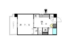 ハイツOZU城北の間取り画像