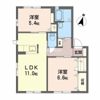 シャーメゾンヤナイBの間取り画像